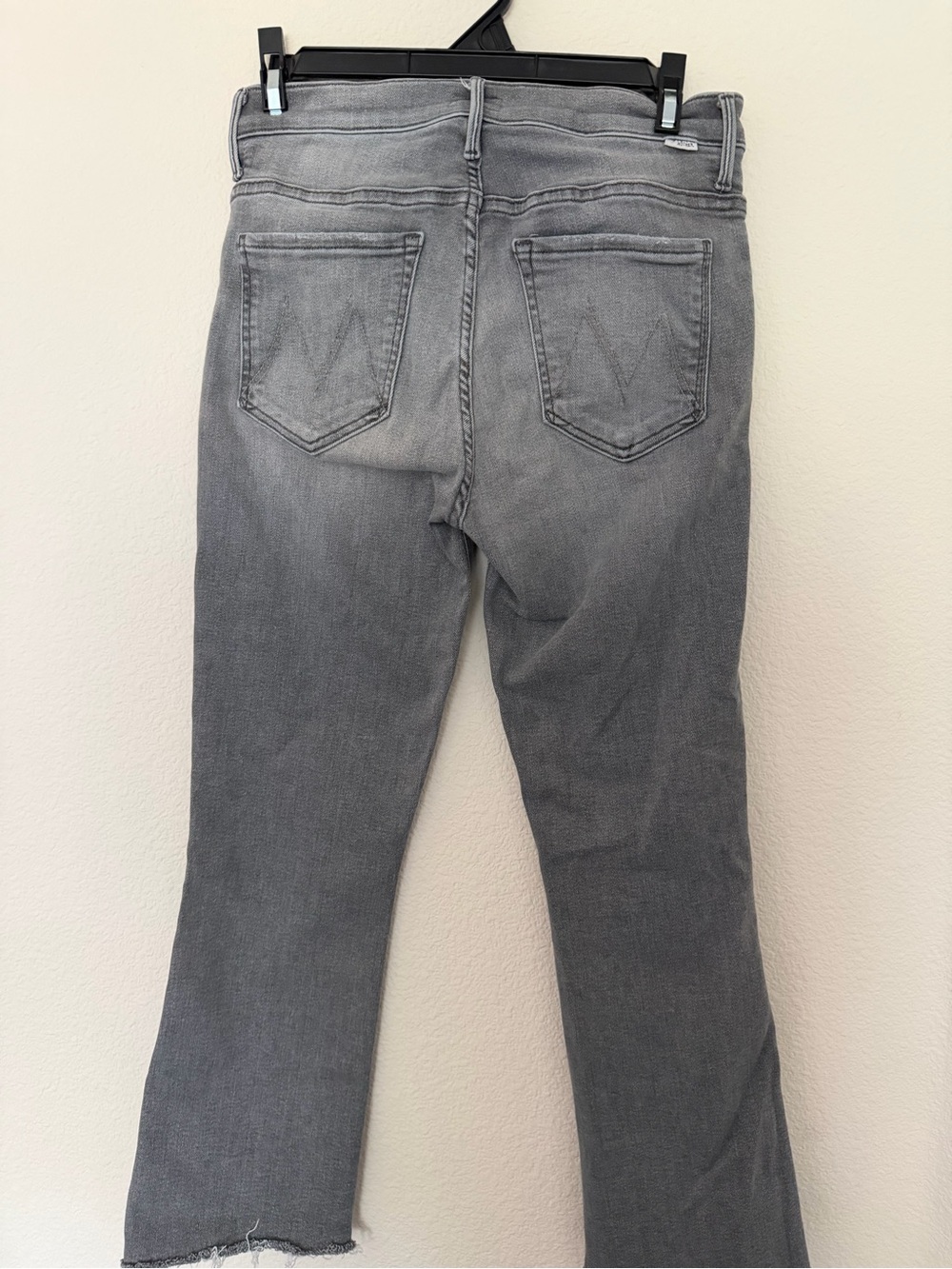 MOTHER Insider Crop Step Fray